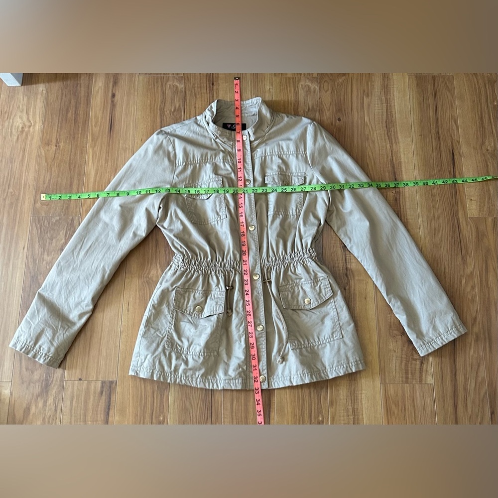 Vintage Guess Beige Utility Style Jacket - Picture 8 of 15